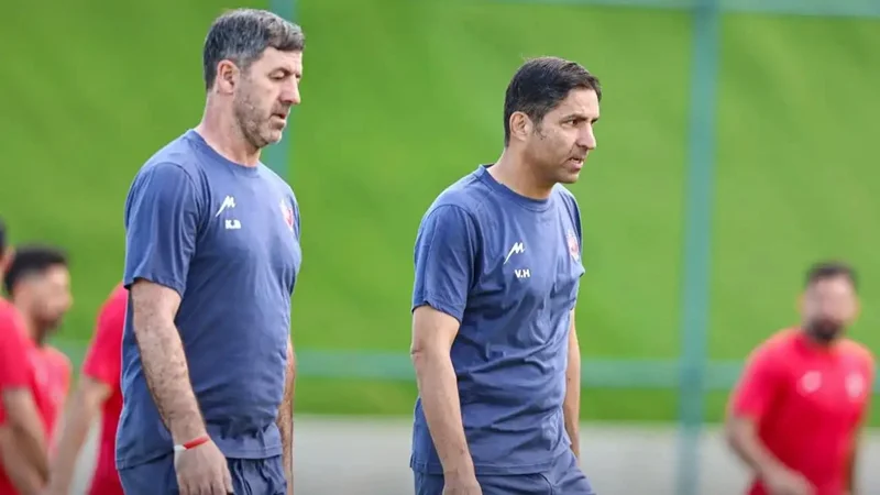 معارفه وحید هاشمیان در پرسپولیس