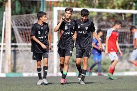 تساوی نونهالان برتر آریاپارس مقابل آکادمی کیا