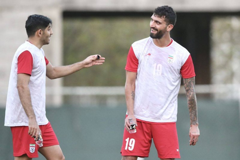 ستاره باانگیزه ایران مقابل تیم کی‌روش