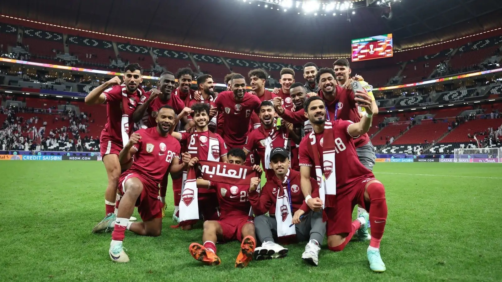 تقابل با قطر در یک‌قدمی فینال؛ عنابی‌ها در اندیشه تکرار قهرمانی تاریخی