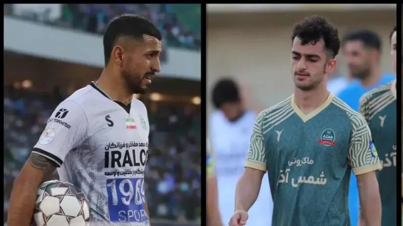 کاظمیان و فخریان در لباس پرسپولیس