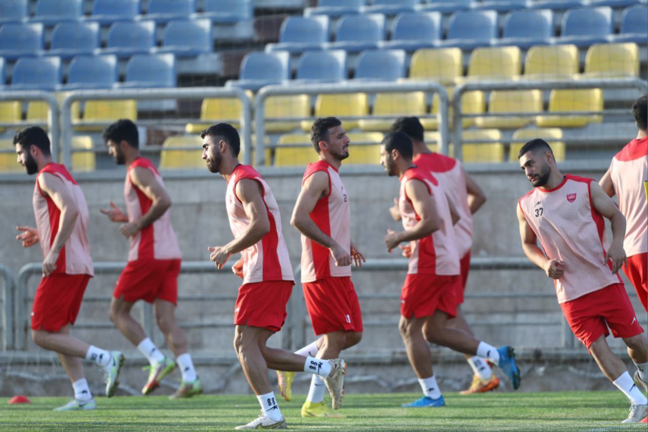 گزارش تصویری/ تمرین پرسپولیس در روز برتری النصر