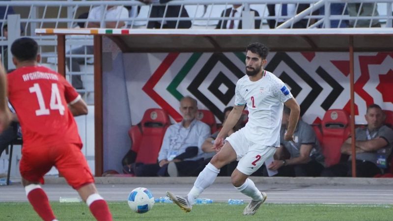 درخشش کوشکی مقابل ازبکستان