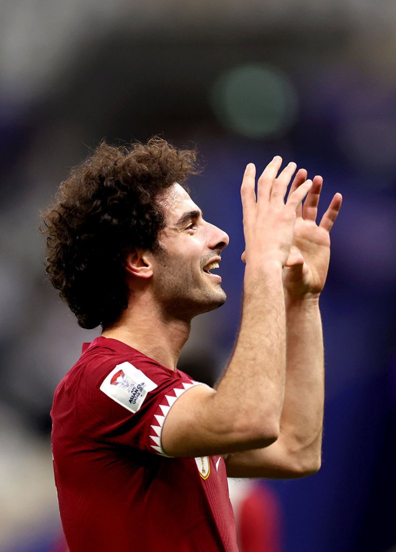 بازیکن قطر: می‌خواهیم به بازی فینال برسیم