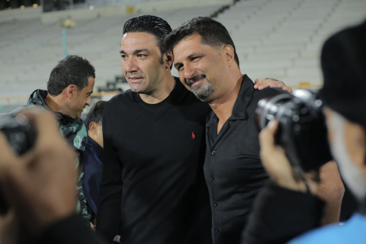 حسینی- نکونام قبل از روز سخت آبی‌ها